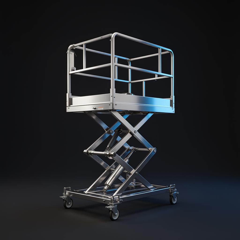 JL-ML 22 stainless air-powered manlift