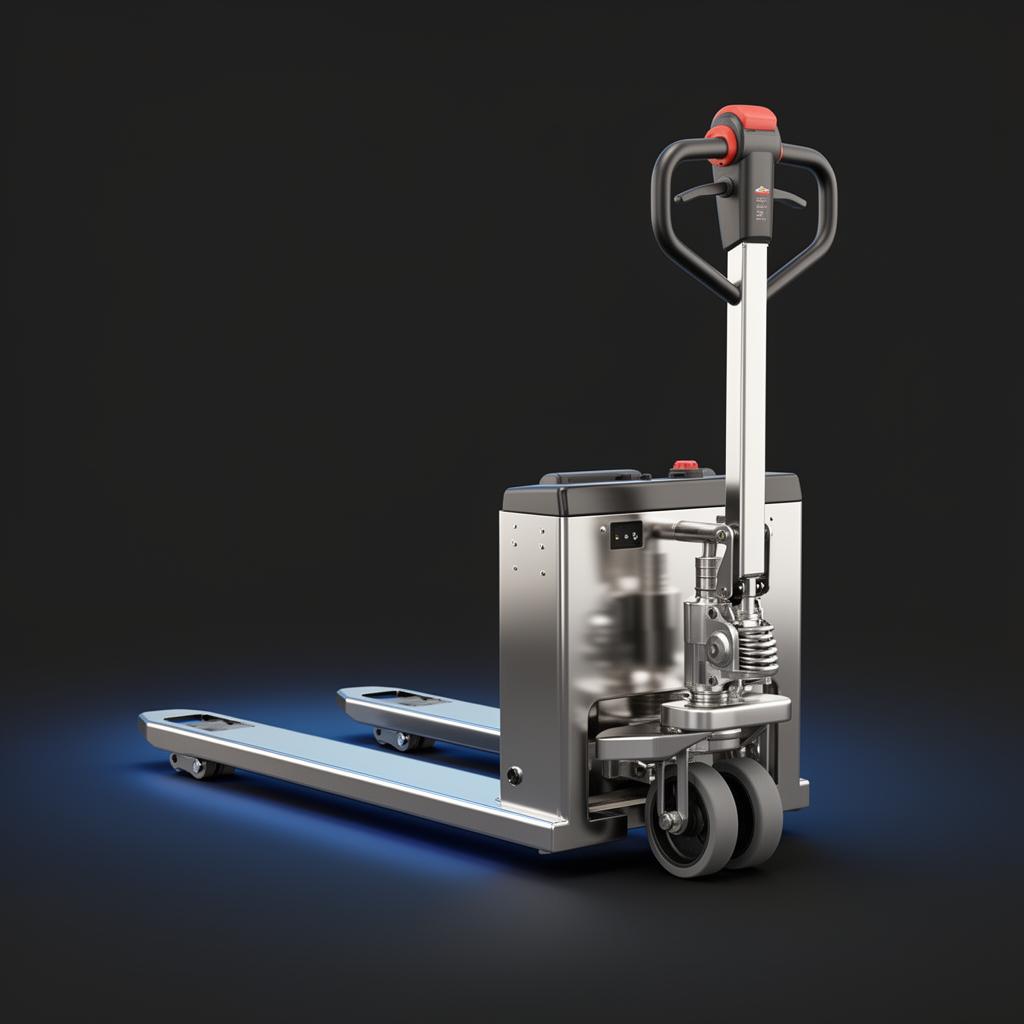 JL-PPT 1500 powered stainless pallet truck