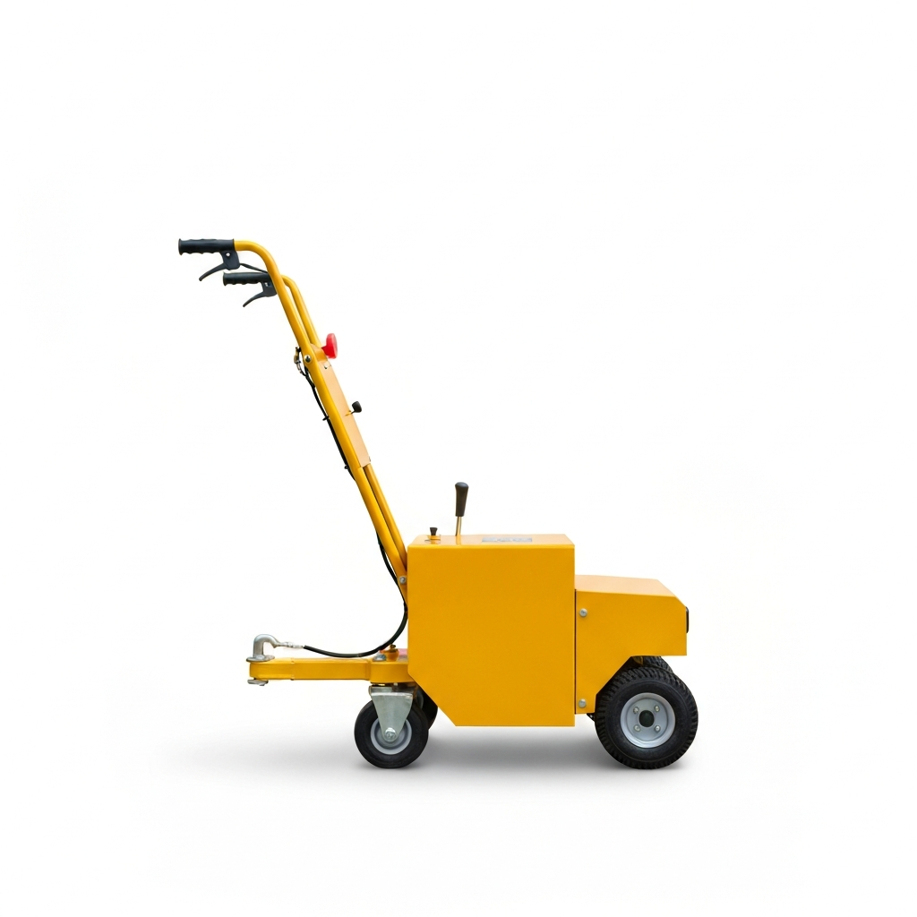 Jesterlift JL-BC compact electric mover — rear-quarter view showing cargo bed and operator controls