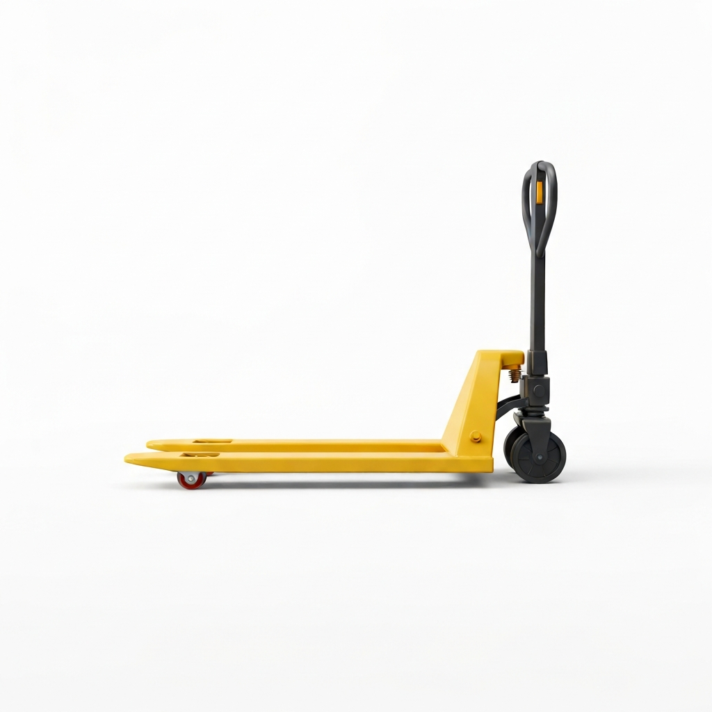 Jesterlift JL-LPT low-profile hand pallet truck — side profile emphasising the 36 mm fork entry height