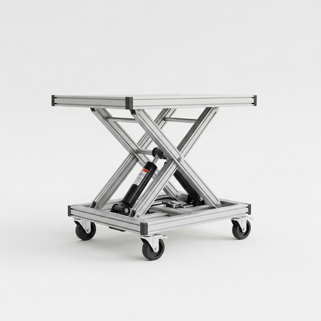 Mobile Scissor Lift Table — JL-MSL series